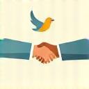 Symbol für Mediation und Konfliktlösung