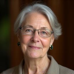 Porträt von Clara Müller, zufrieden mit Senior Rights Advocates AG
